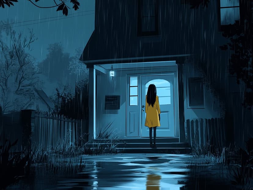 Illustration for Elara and the Echoes of Sadness - Page 1